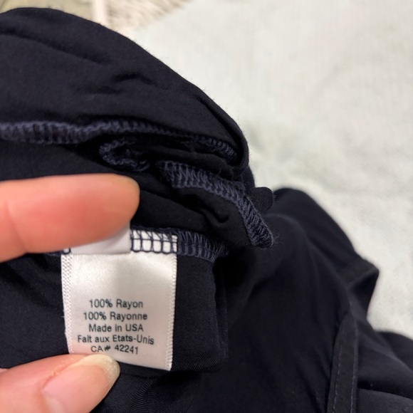 SILKY STARK X BLACK JUMPSUIT SLEEVELESS TANK SZ L ClASSIC BOHO BEACHY - Picture 12 of 12